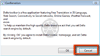Trompeur ! Attention à bien cliquer sur "Cancel" et non pas "Ok" pour continuer l'installation !