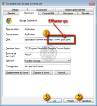 Eradication de qvo6 dans Google Chrome