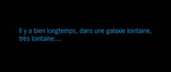 Star Wars - Kotor 2 - TSL - Nouvelle partie - Générique de début