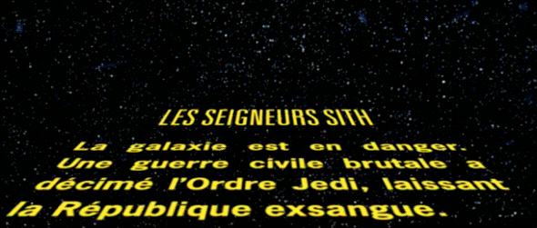 Star Wars - Kotor 2 - TSL - Knights of The Old Republic - The Sith Lords - TSL - Nouvelle partie - Générique de début