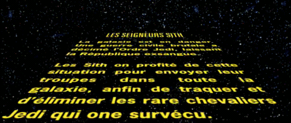 Star Wars - Kotor 2 - TSL - Knights of The Old Republic - The Sith Lords - TSL - Nouvelle partie - Générique de début