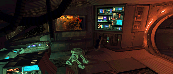 Star Wars - Kotor 2 - Ebon Hawk - Cockpit - 002 - Prologue - Attention astuce