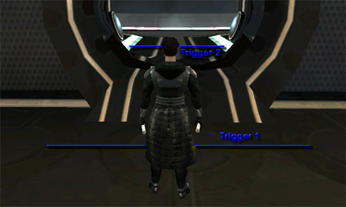 Emplacement exact des triggers 1 et 2