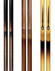 Fûts en ya-dake (bamdou flèche) pour paires de flèches de kyudo (yotsuya)