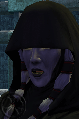 Kreia a une apparence plus jeune, moins fripée, dans le tombeau de Ludo Kressh.